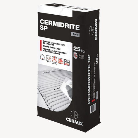 Mortier colle Cermidrite SP - 25 kg