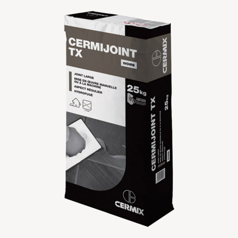 Mortier de joint large Cermijoint TX - 25 kg