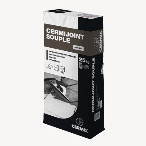 Mortier de joint souple Cermijoint Souple - 25 kg