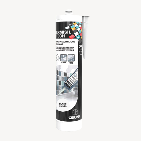 Mastic acrylique siliconé Cermisil i-Tech - 300 mL