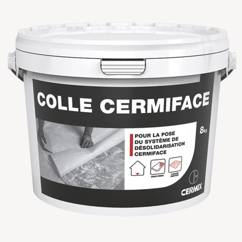 Colle pour système de désolidarisation Cermiface - 8 kg