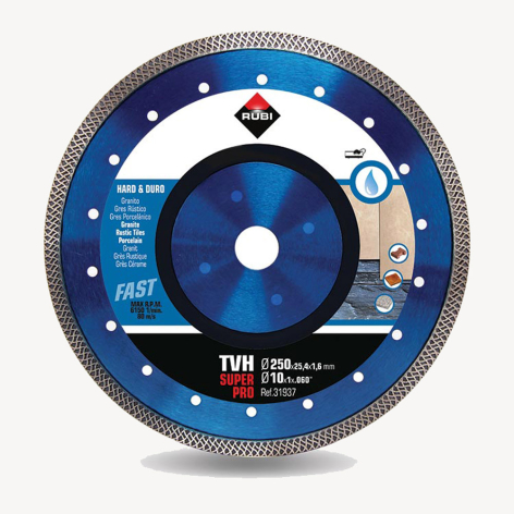 Disque diamanté Tubo Viper (TVH) - Ø 250 mm coupe à eau